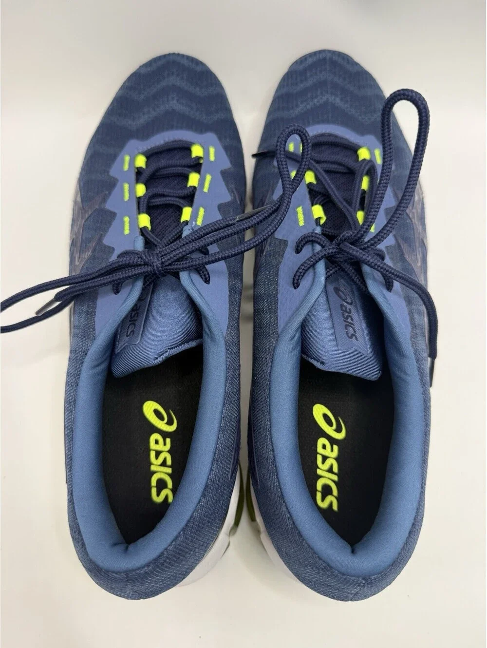 ASICS GEL-Quantum 180 5 Men's Athletic Running Shoes Navy White US 12.5 NWOB